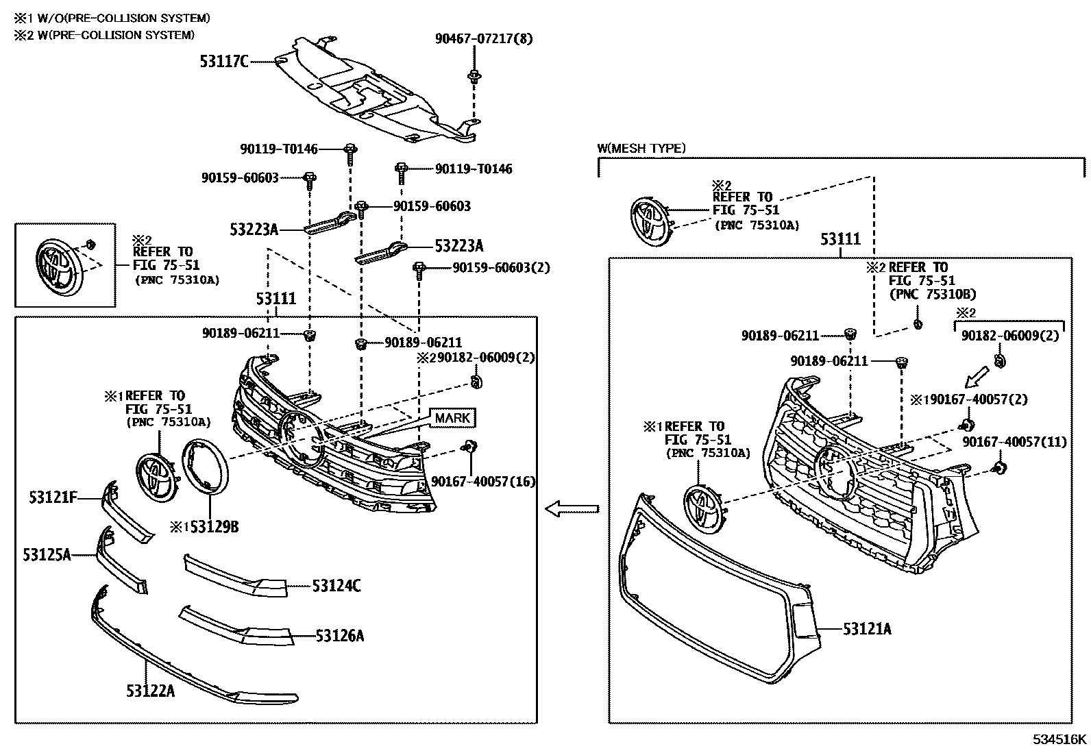 5351 — RADIATOR GRILLE