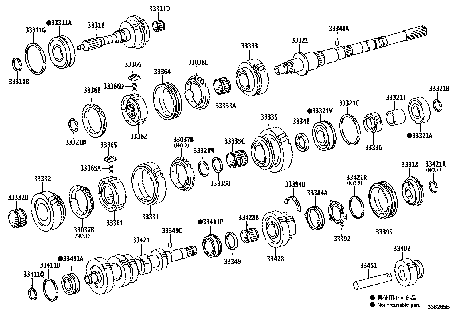 3305 — TRANSMISSION GEAR (MTM)