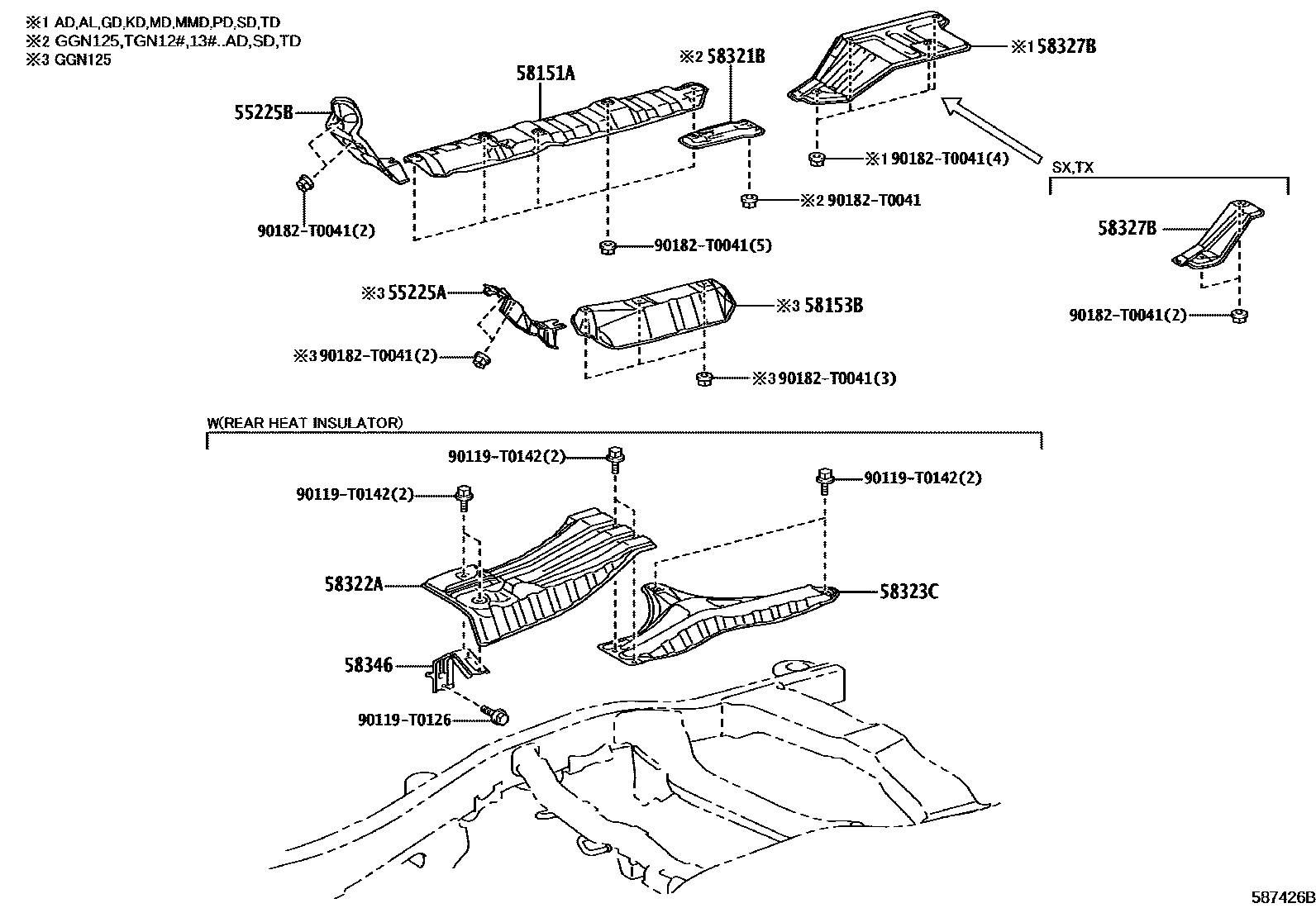 5853 — FLOOR INSULATOR