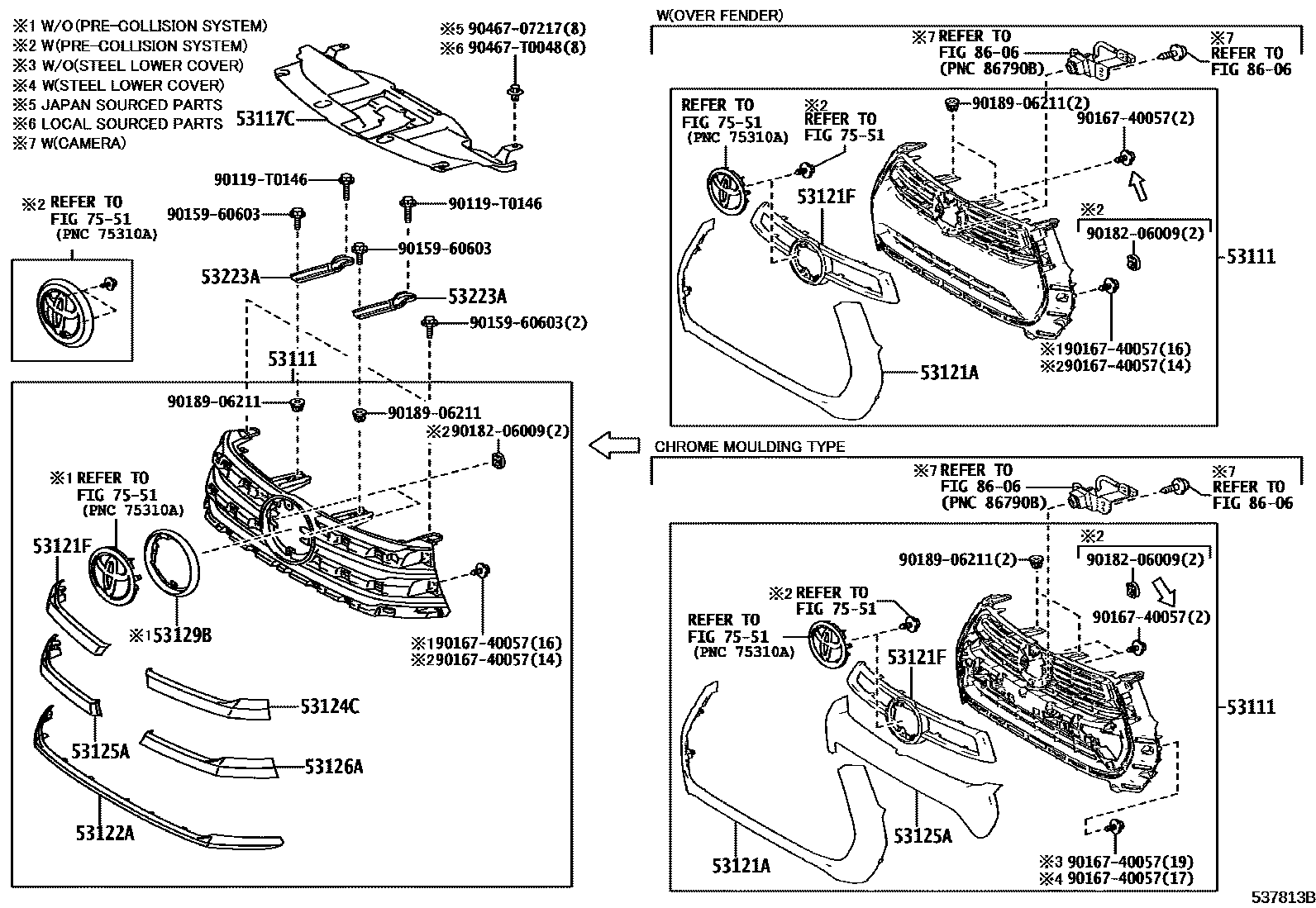 5351 — RADIATOR GRILLE