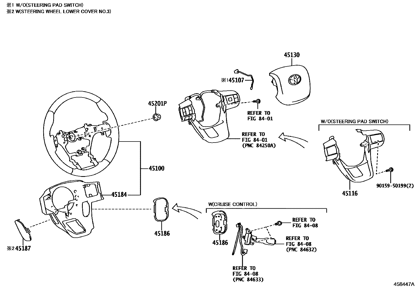 4504 — STEERING WHEEL