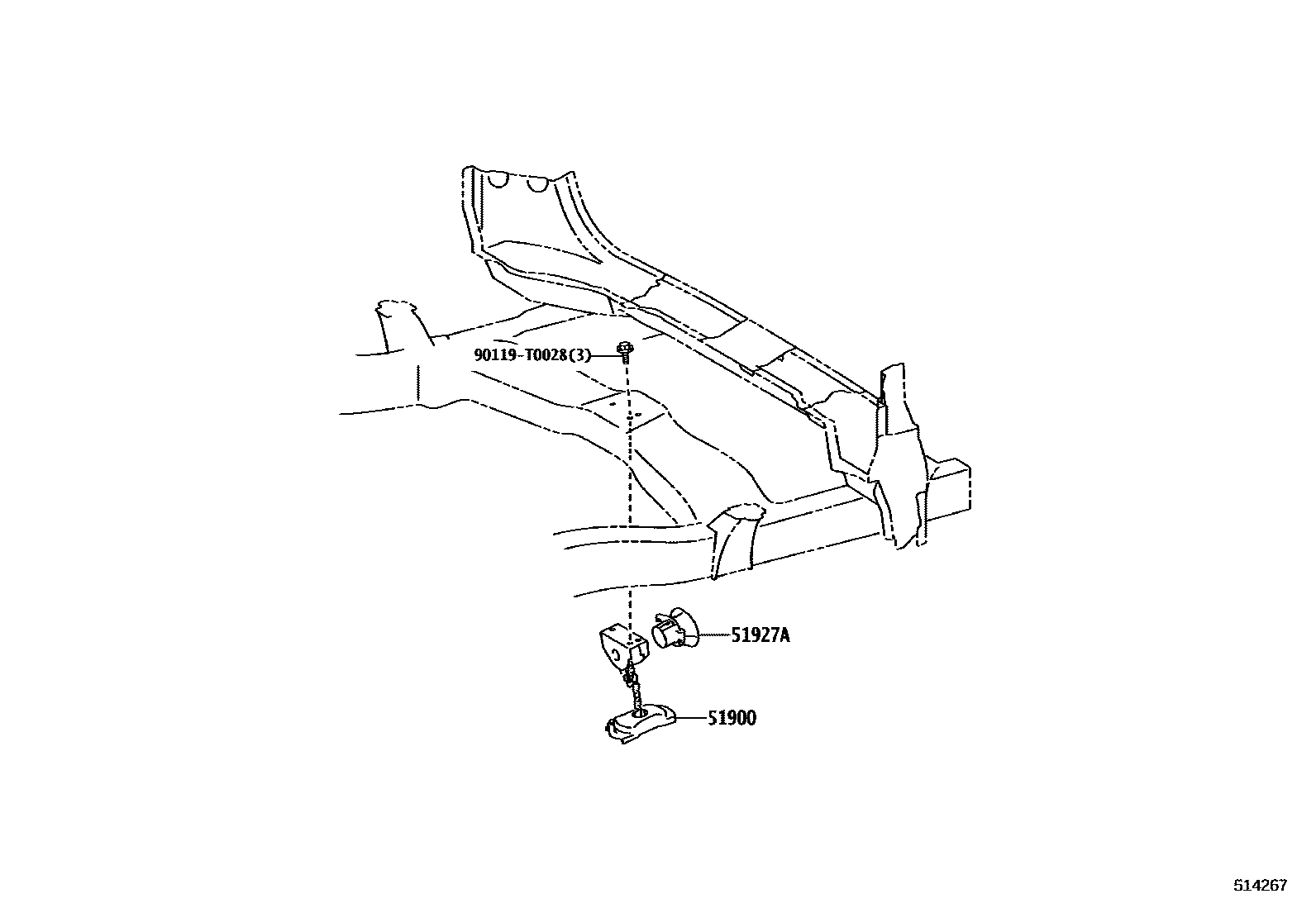 5153 — SPARE WHEEL CARRIER
