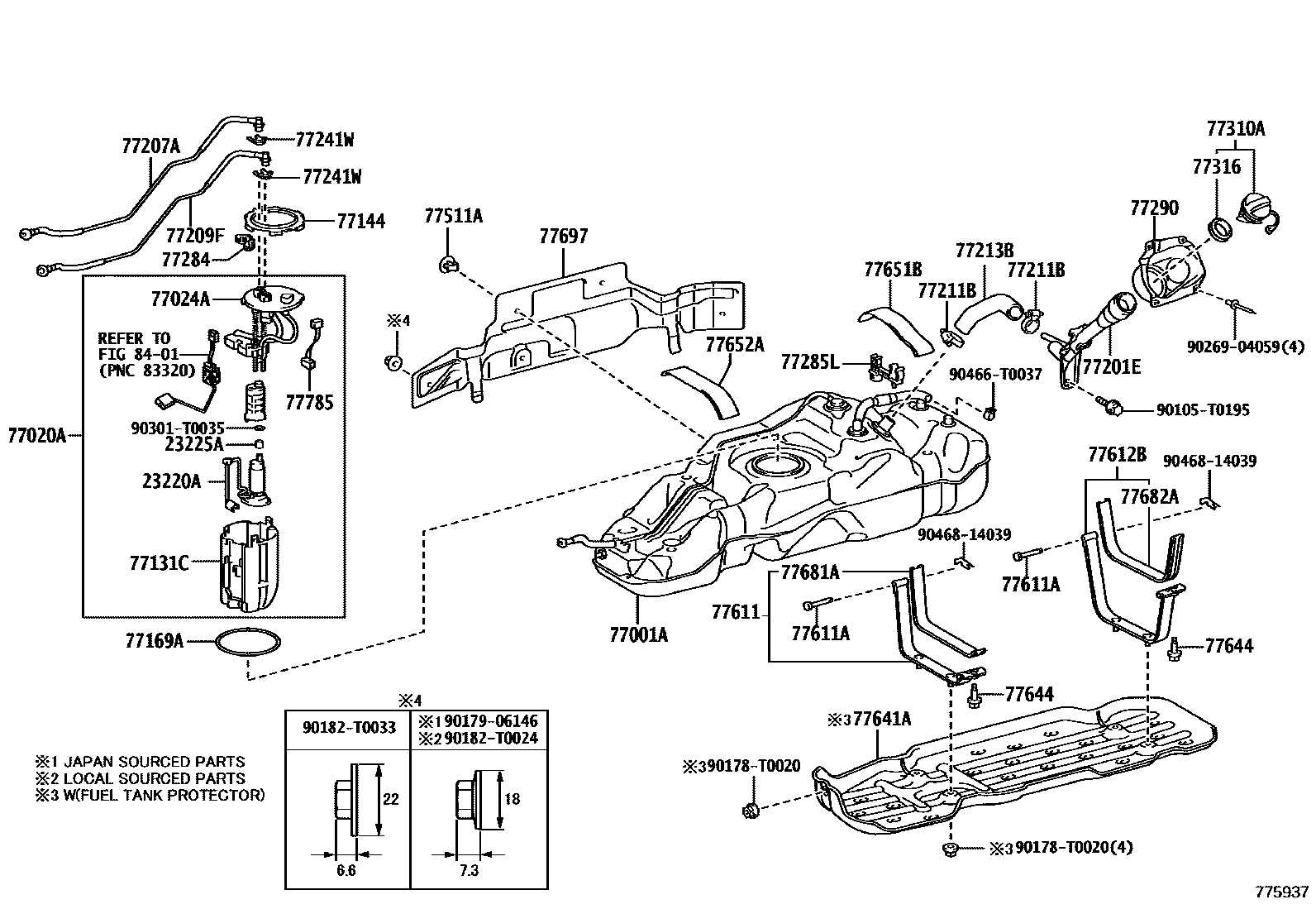 7751 — FUEL TANK & TUBE