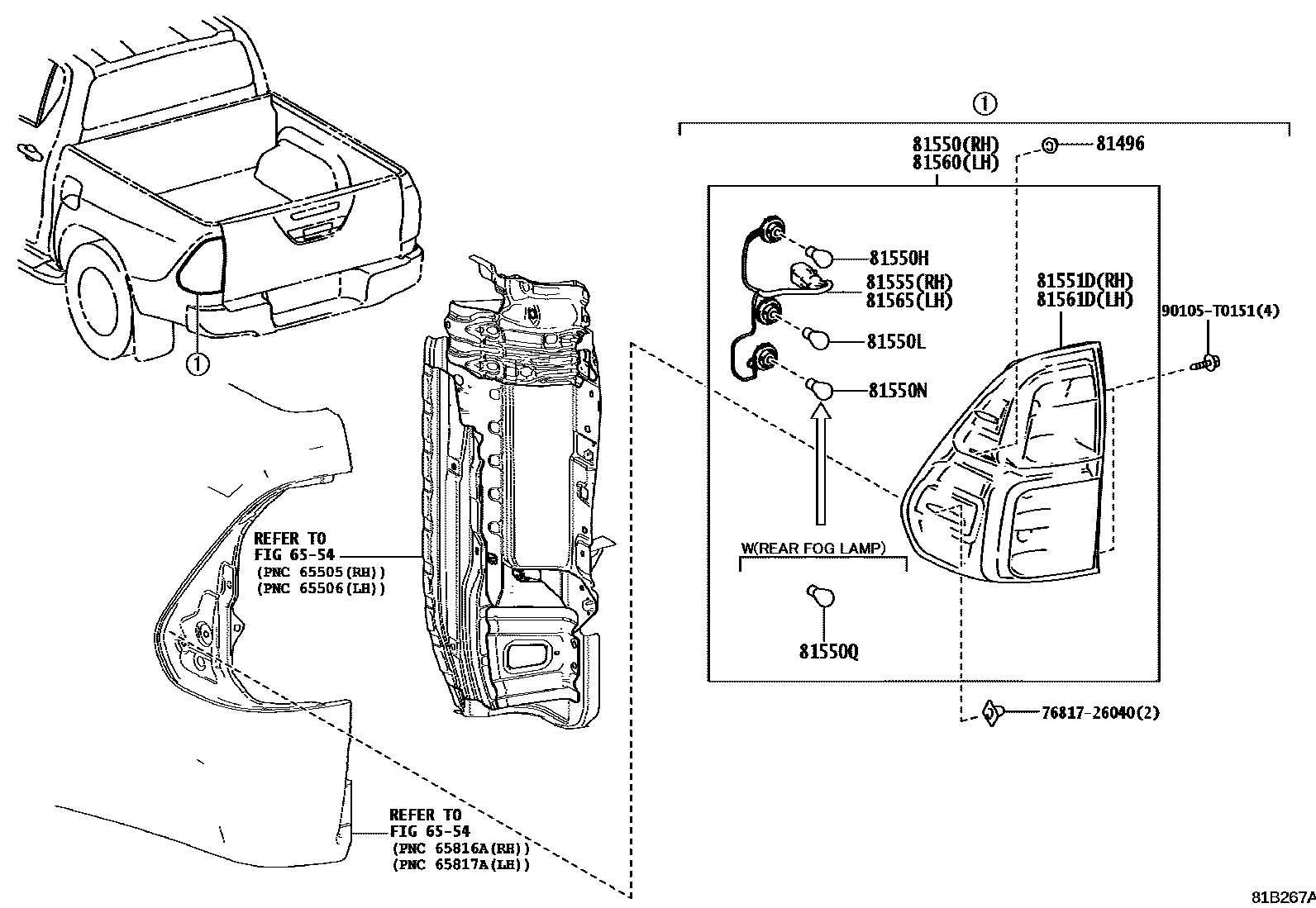 8111 — REAR COMBINATION LAMP