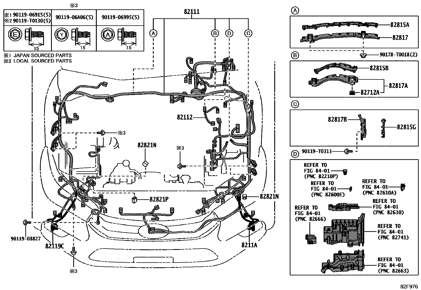 8202 — WIRING & CLAMP