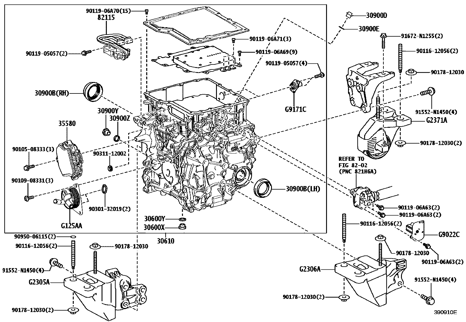 3901 — TRANSAXLE ASSY(HEV OR BEV OR FCEV)