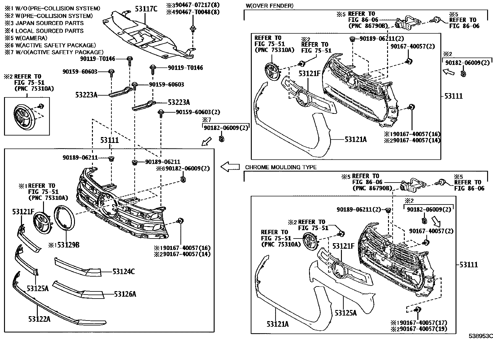 5351 — RADIATOR GRILLE