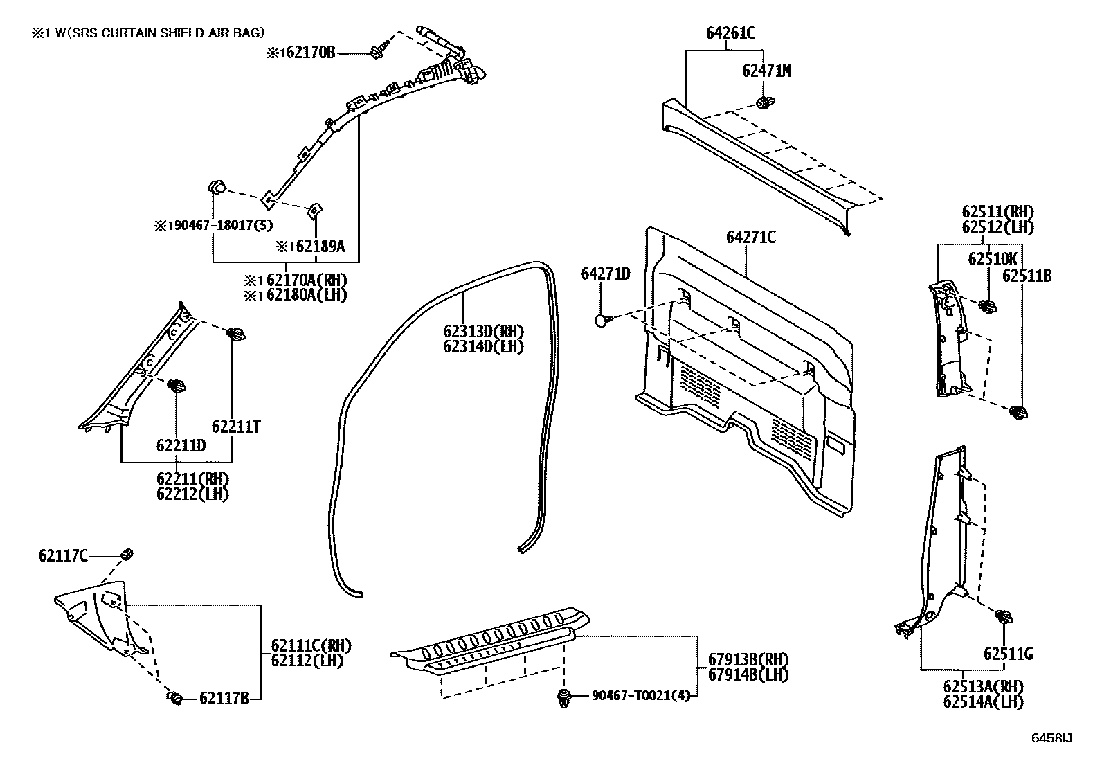 6451 — INSIDE TRIM BOARD