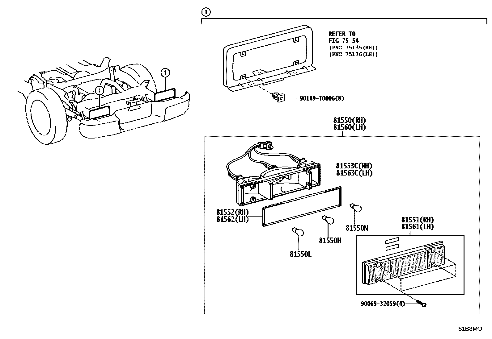 8111 — REAR COMBINATION LAMP