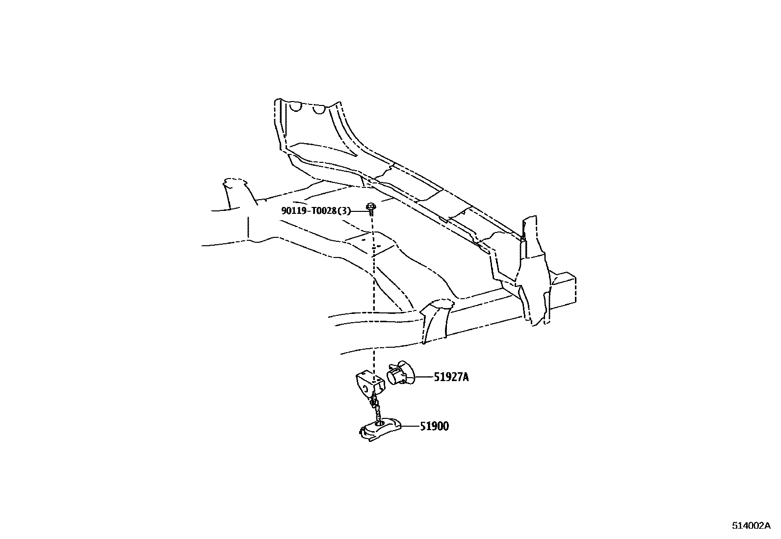 5153 — SPARE WHEEL CARRIER