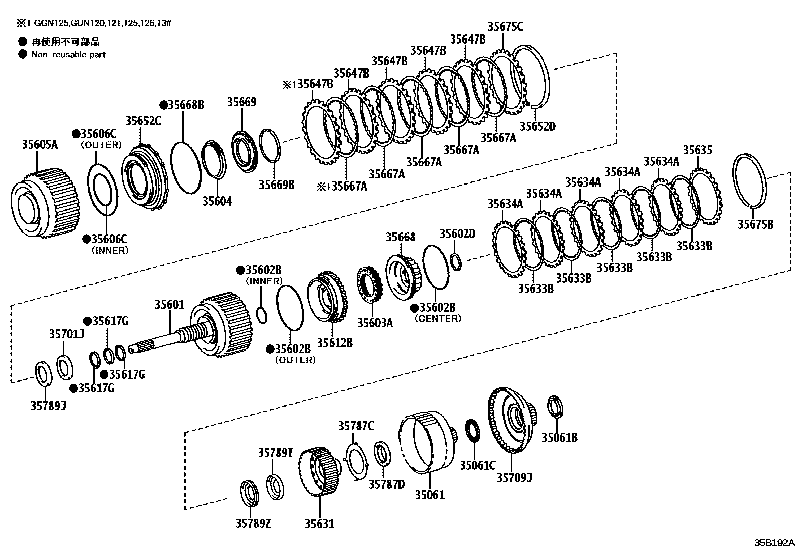 3507 — BRAKE BAND & MULTIPLE DISC CLUTCH (ATM)