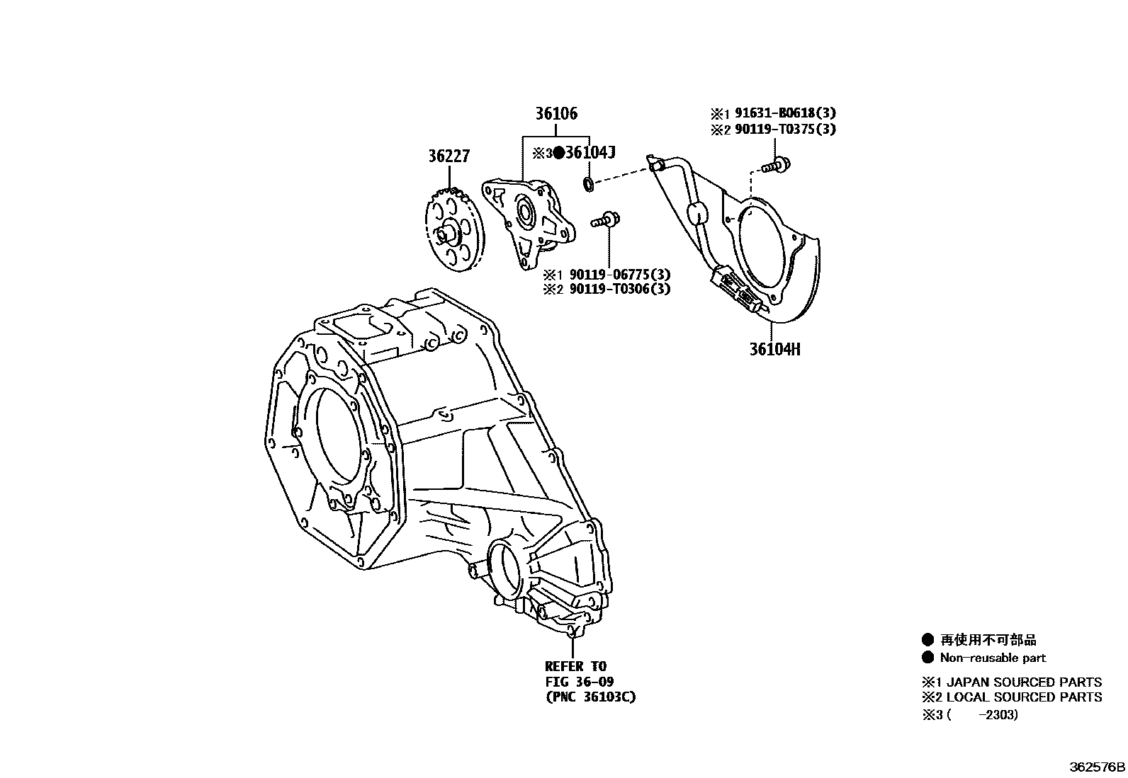 3617 — TRANSFER OIL PUMP
