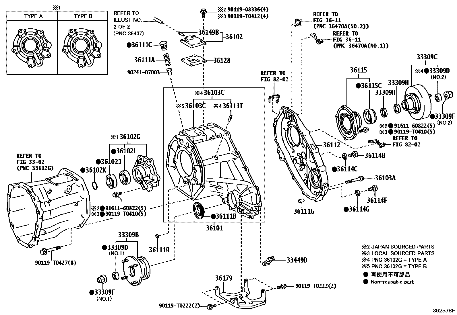 3609 — TRANSFER CASE & EXTENSION HOUSING