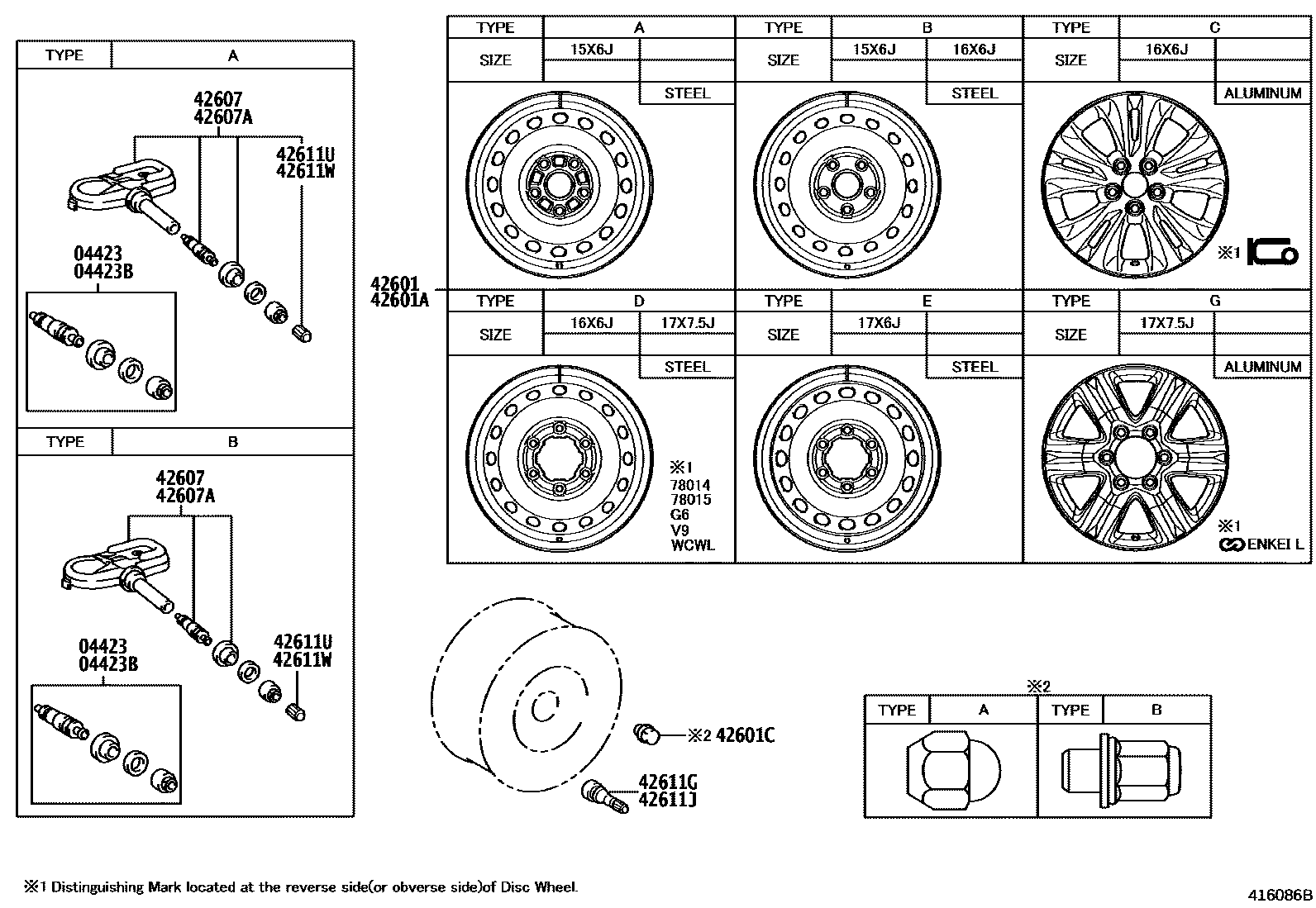 4103 — DISC WHEEL & WHEEL CAP