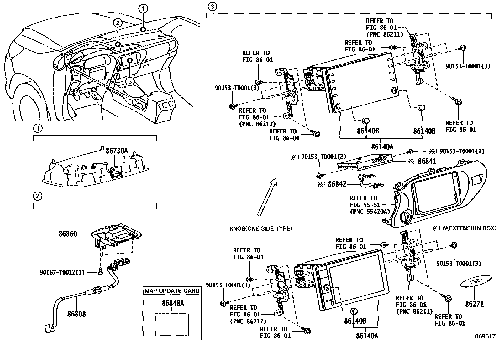 8603 — NAVIGATION & FRONT MONITOR DISPLAY