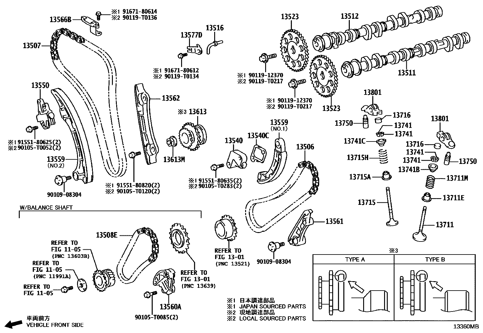 1302 — CAMSHAFT & VALVE