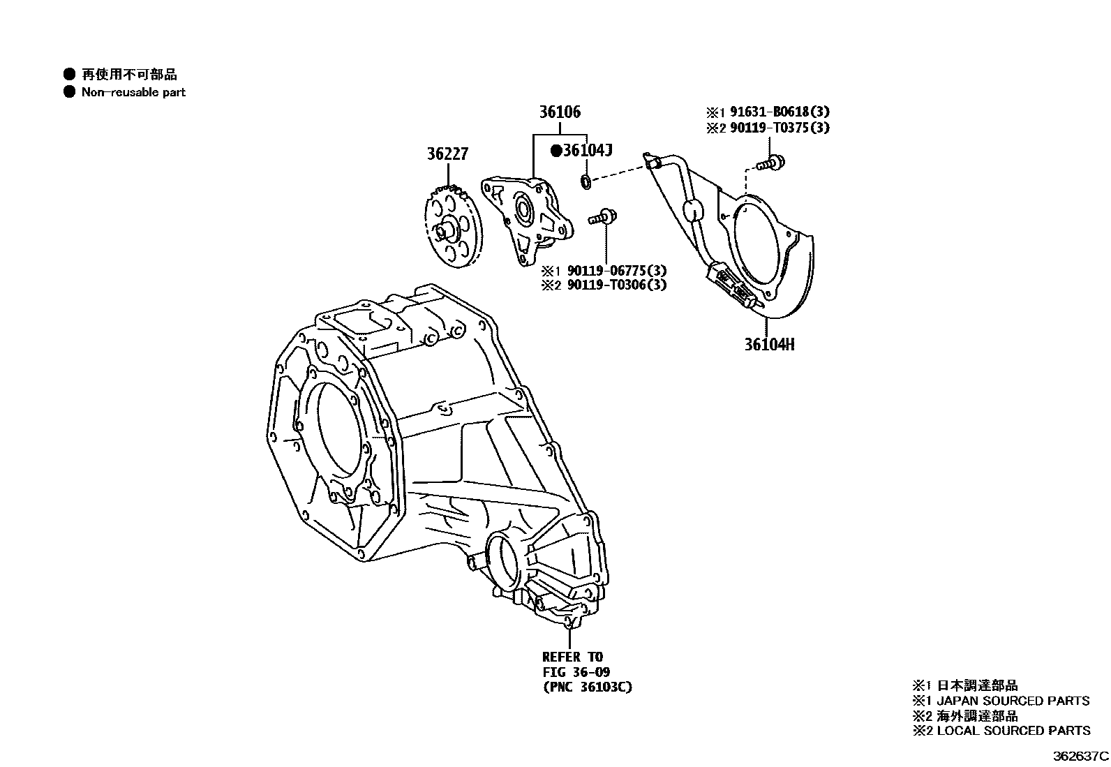 3617 — TRANSFER OIL PUMP