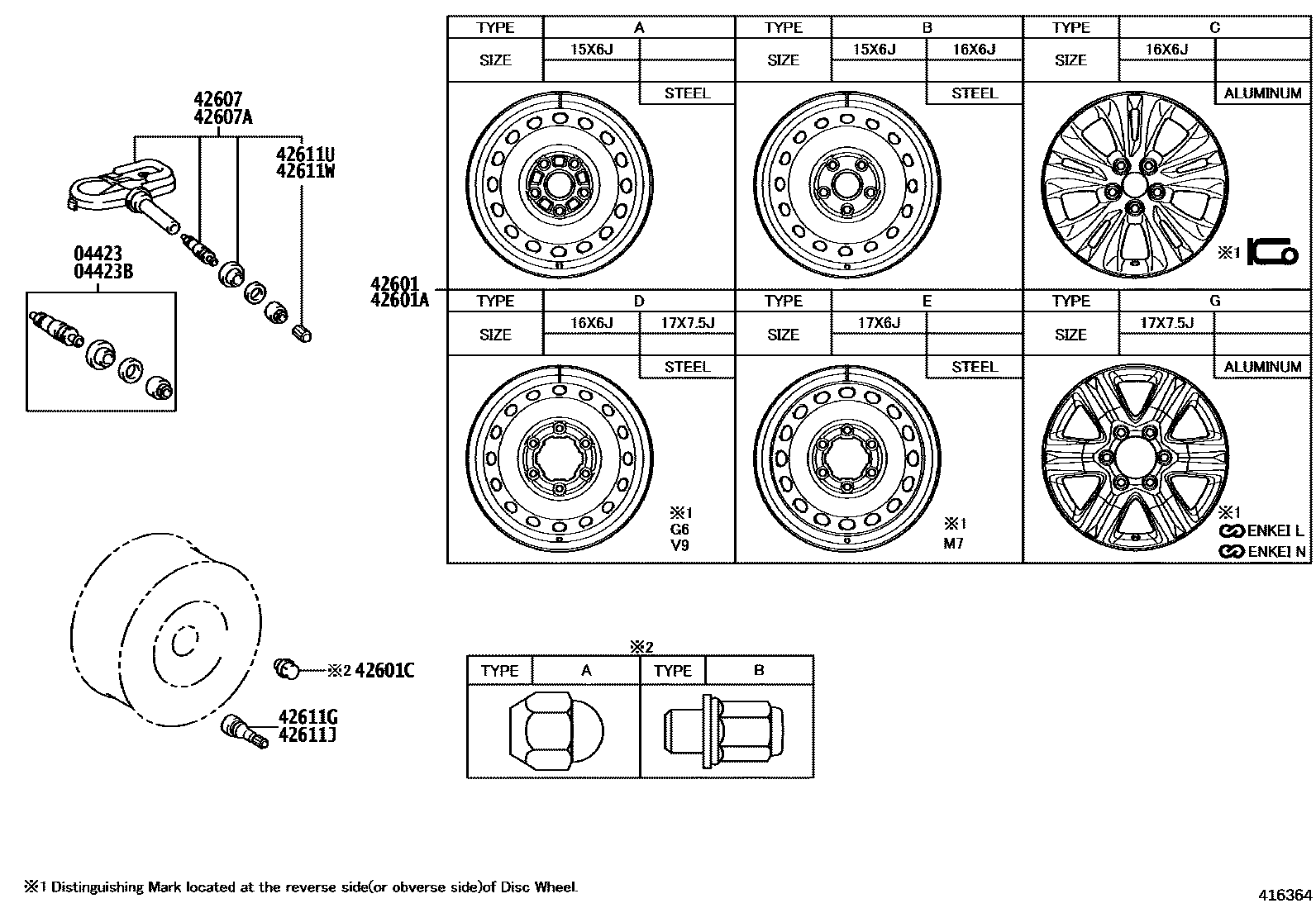 4103 — DISC WHEEL & WHEEL CAP