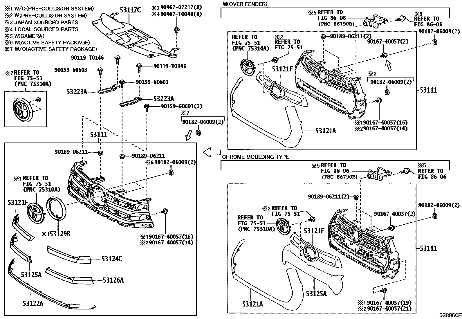 5351 — RADIATOR GRILLE