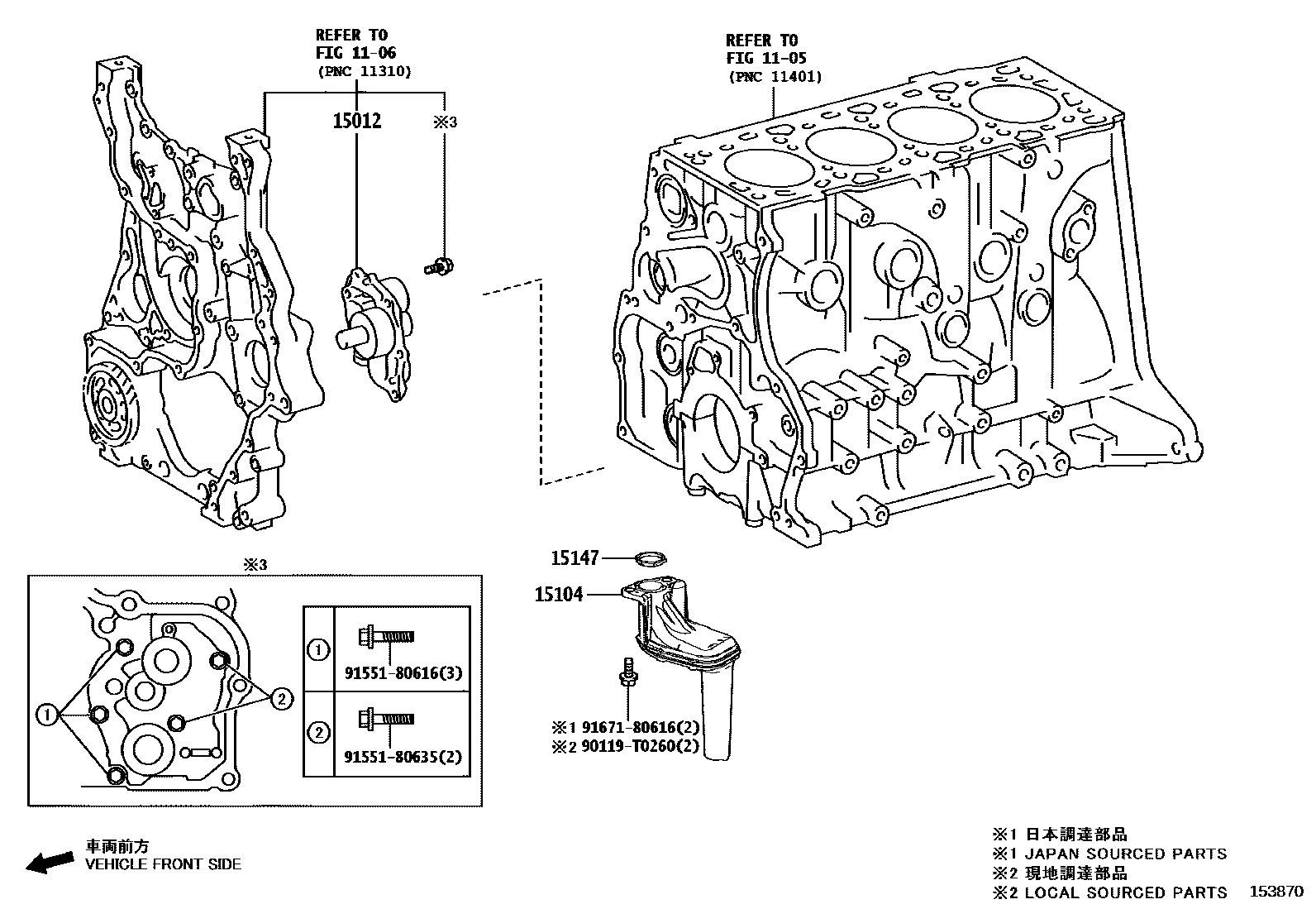 1501 — ENGINE OIL PUMP