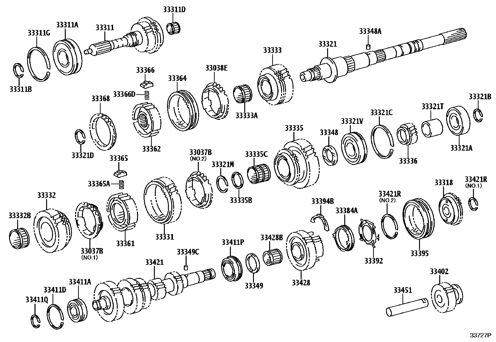 3305 — TRANSMISSION GEAR (MTM)