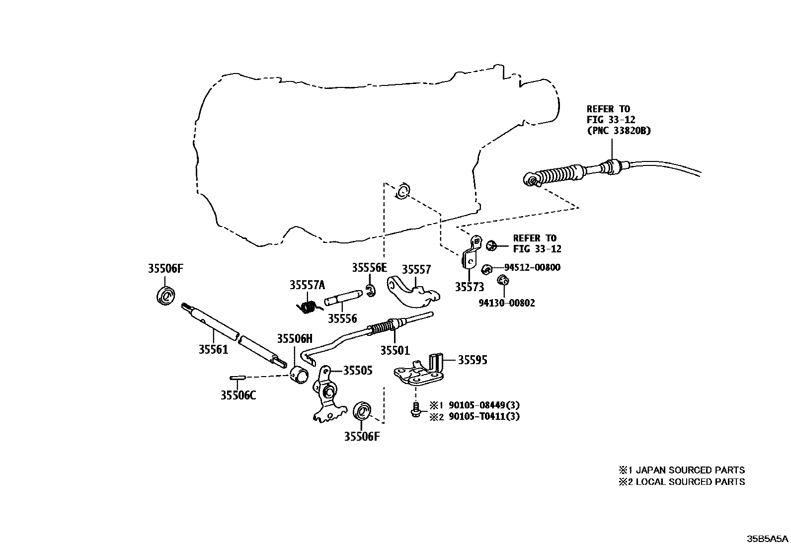 3513 — THROTTLE LINK & VALVE LEVER (ATM)