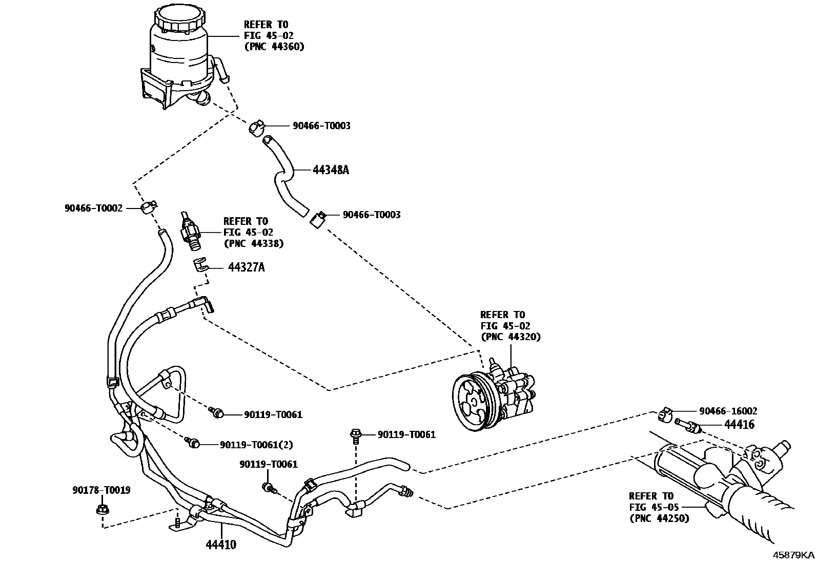 4503 — POWER STEERING TUBE