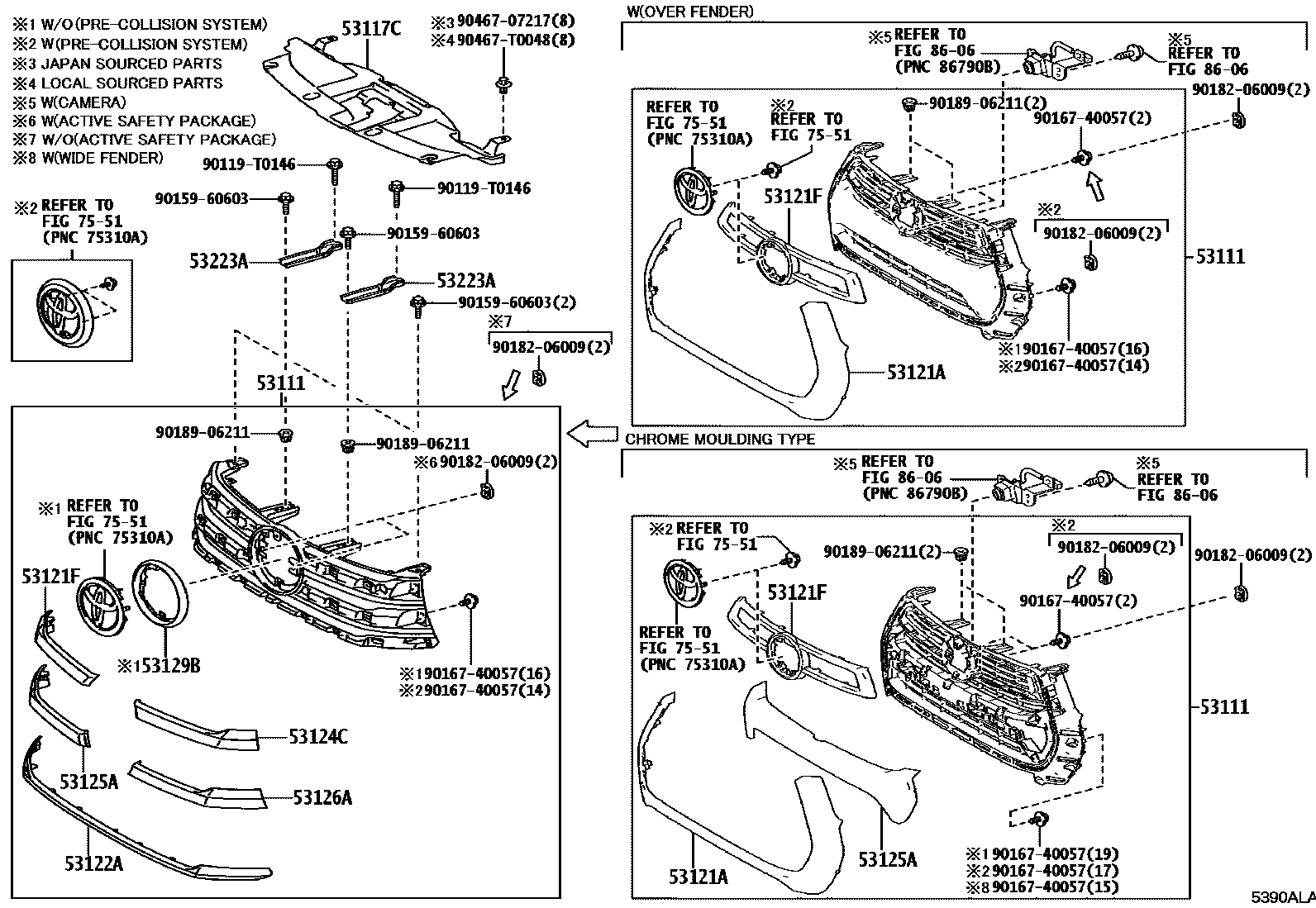 5351 — RADIATOR GRILLE