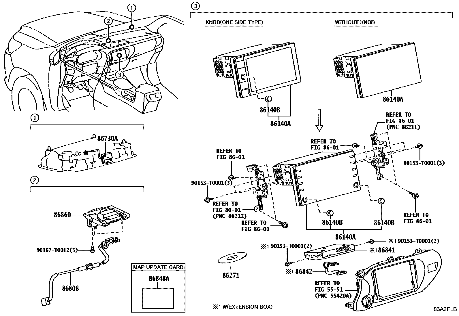 8603 — NAVIGATION & FRONT MONITOR DISPLAY