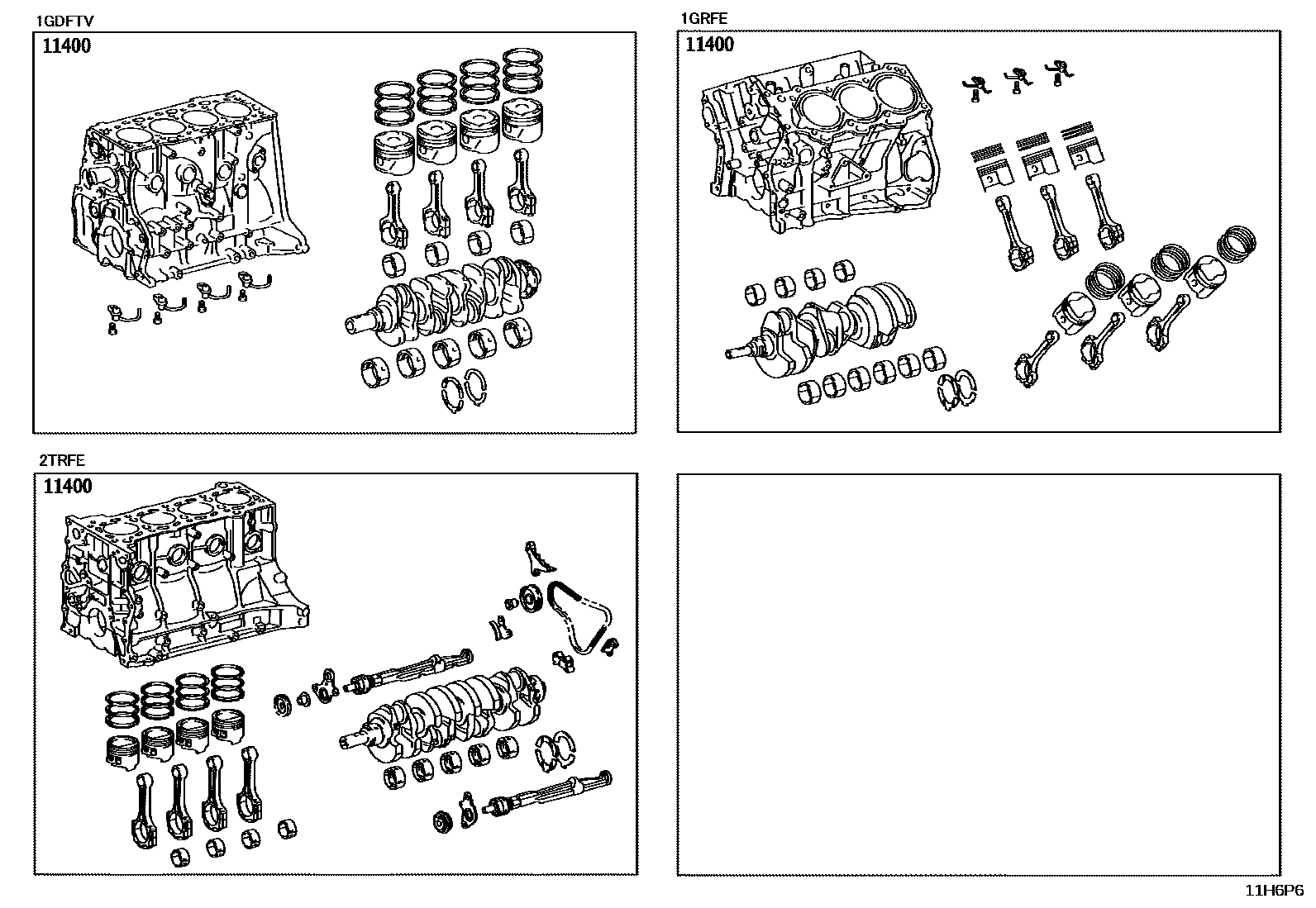 1102 — SHORT BLOCK ASSEMBLY