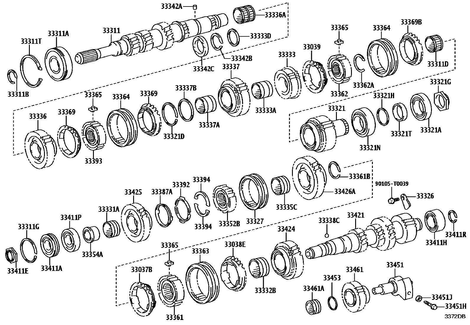 3305 — TRANSMISSION GEAR (MTM)