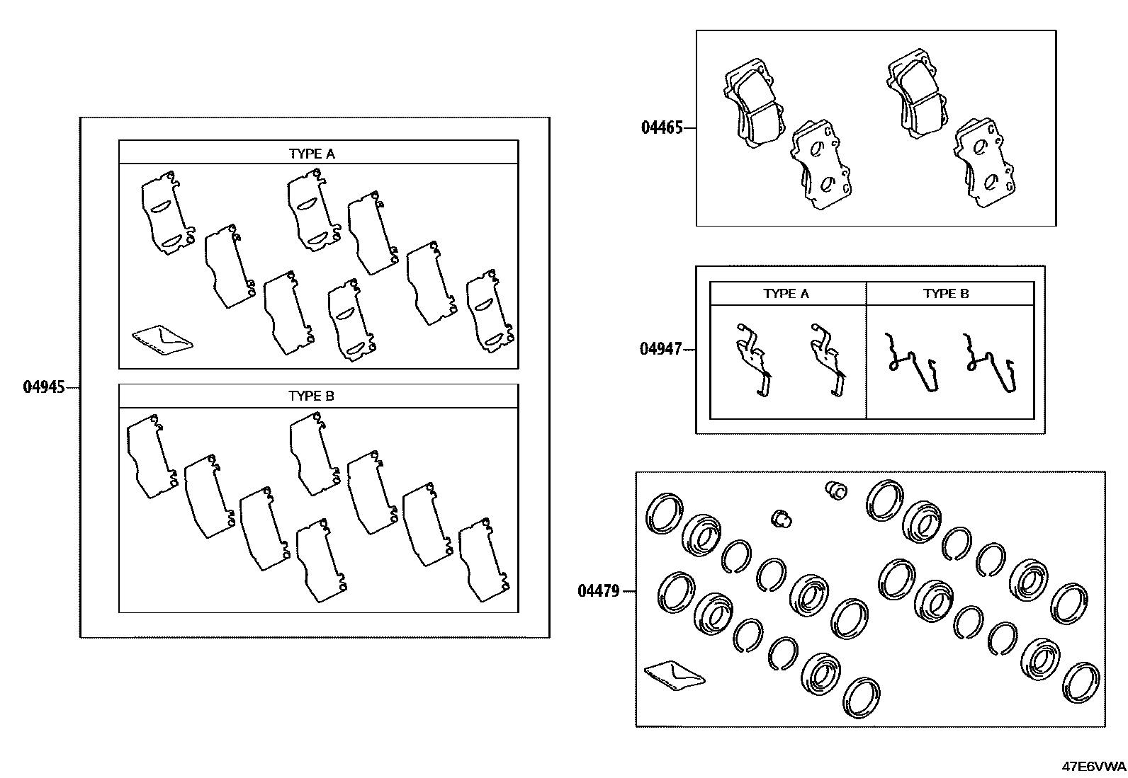 4705 — FRONT DISC BRAKE CALIPER & DUST COVER