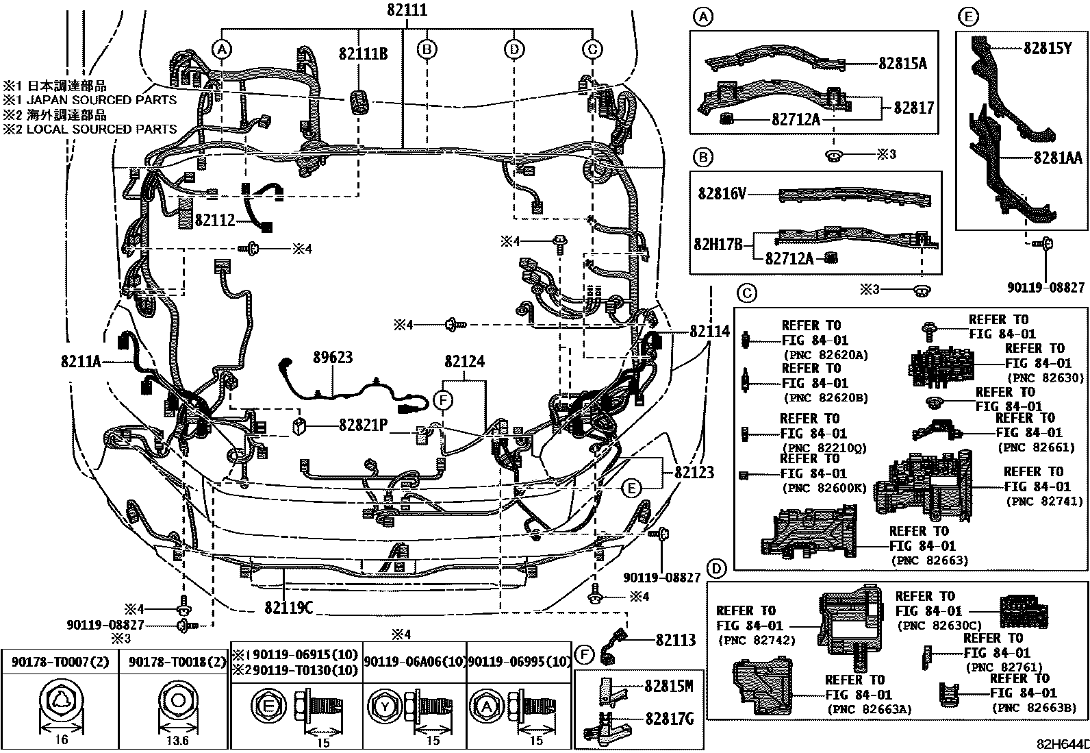 8202 — WIRING & CLAMP