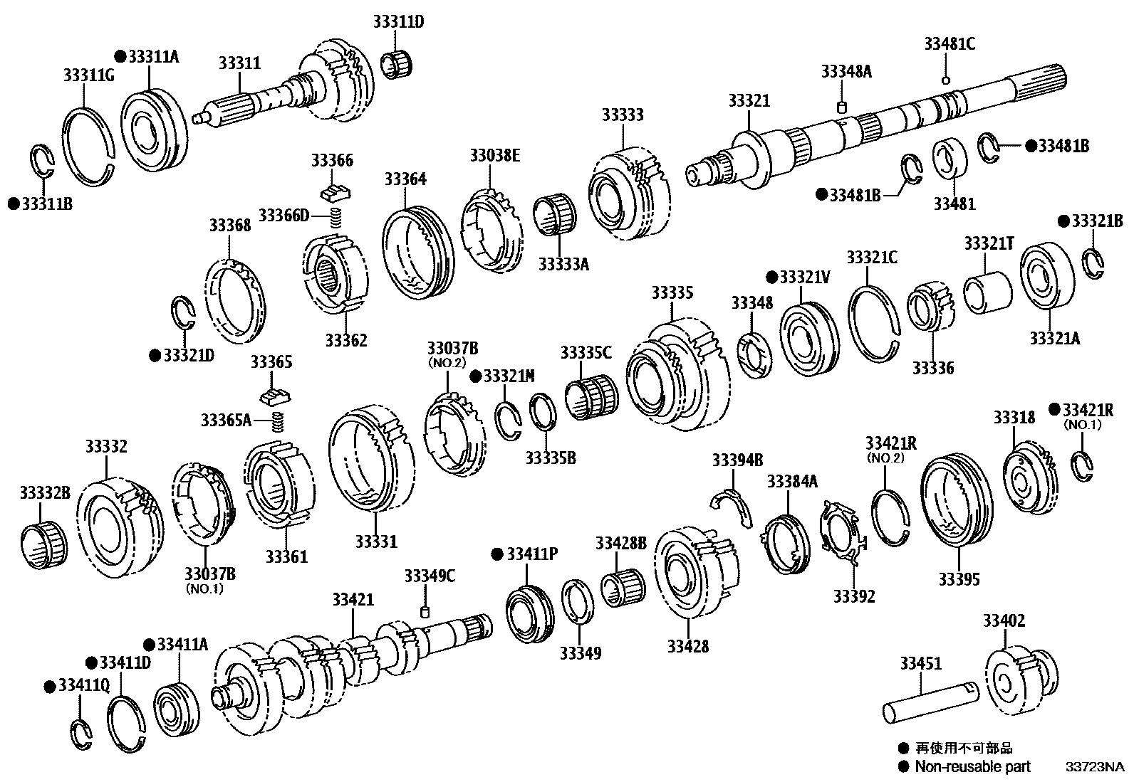 3305 — TRANSMISSION GEAR (MTM)