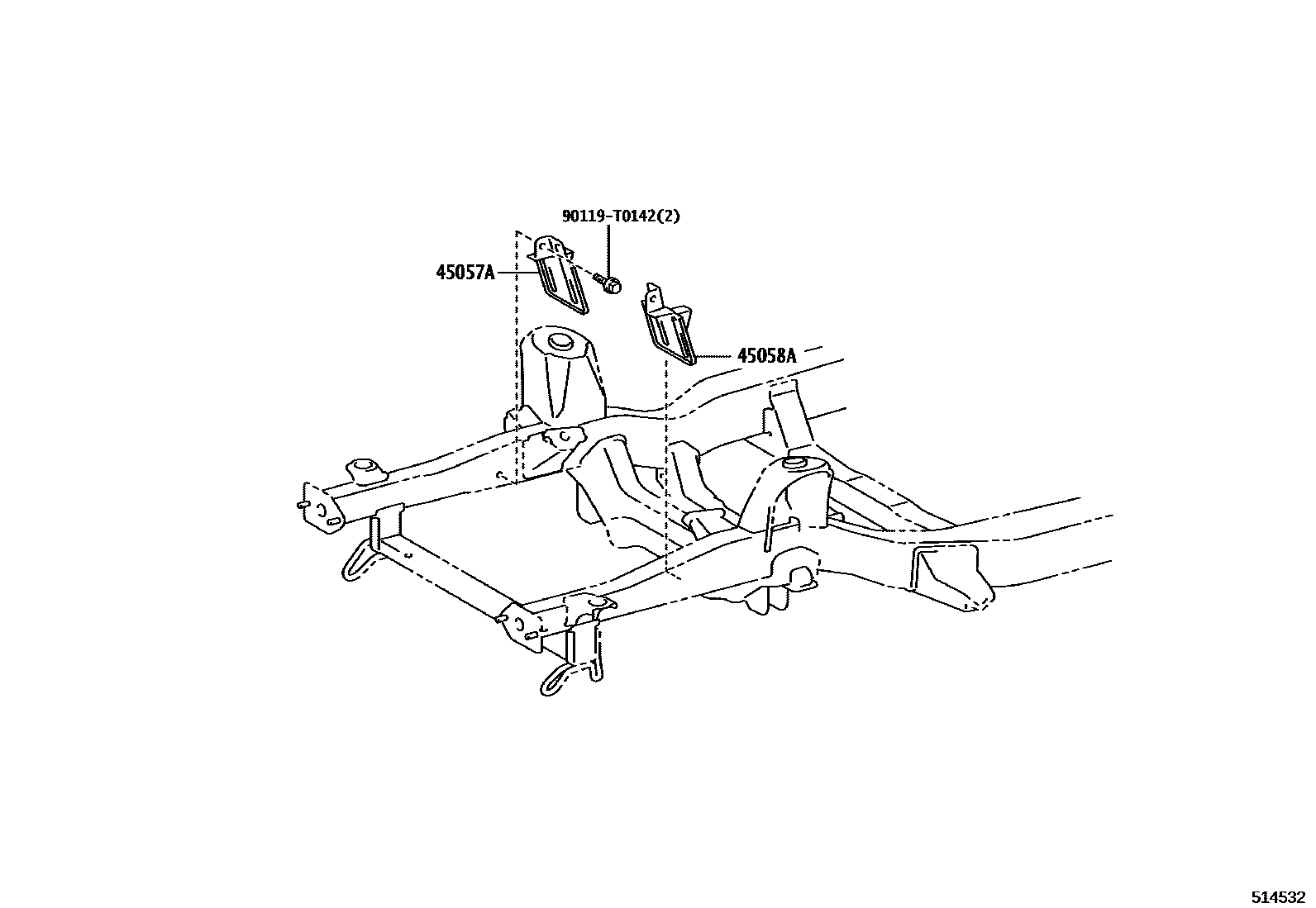 5152 — SUSPENSION CROSSMEMBER & UNDER COVER