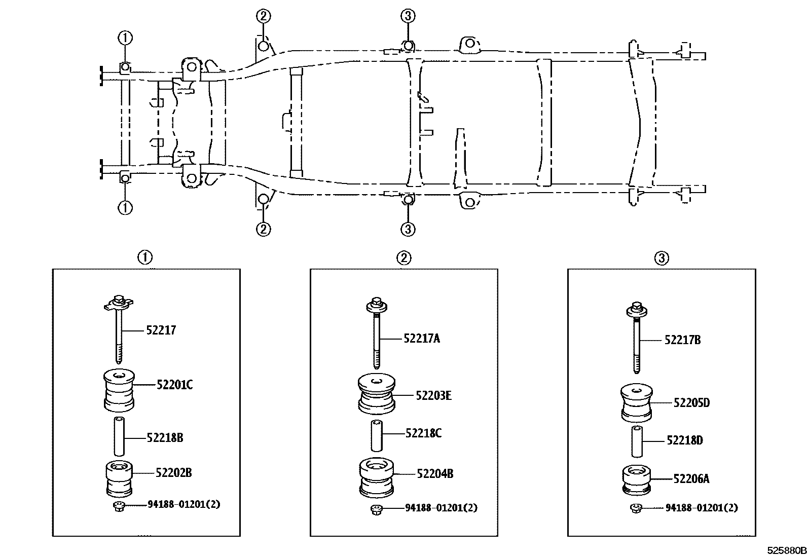 5251 — CAB MOUNTING & BODY MOUNTING