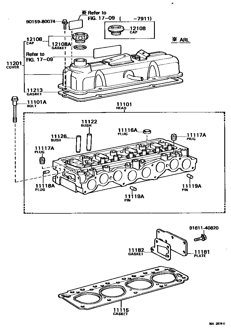 1104 — CYLINDER HEAD