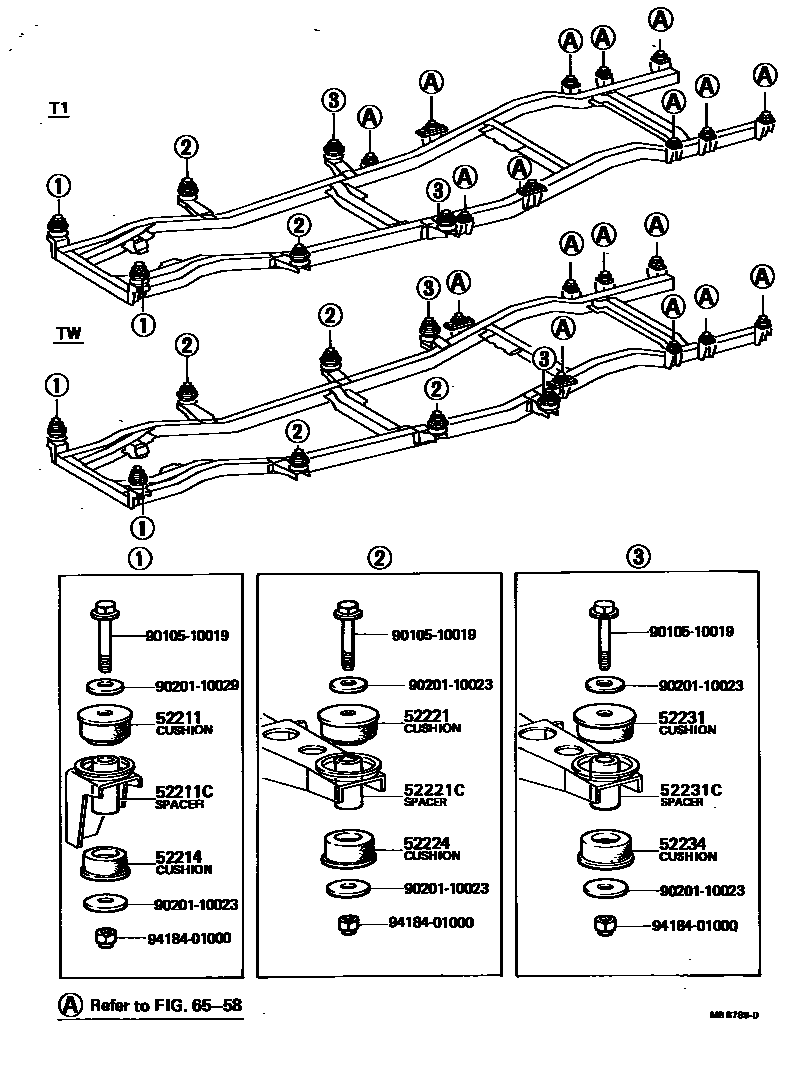 5251 — CAB MOUNTING & BODY MOUNTING