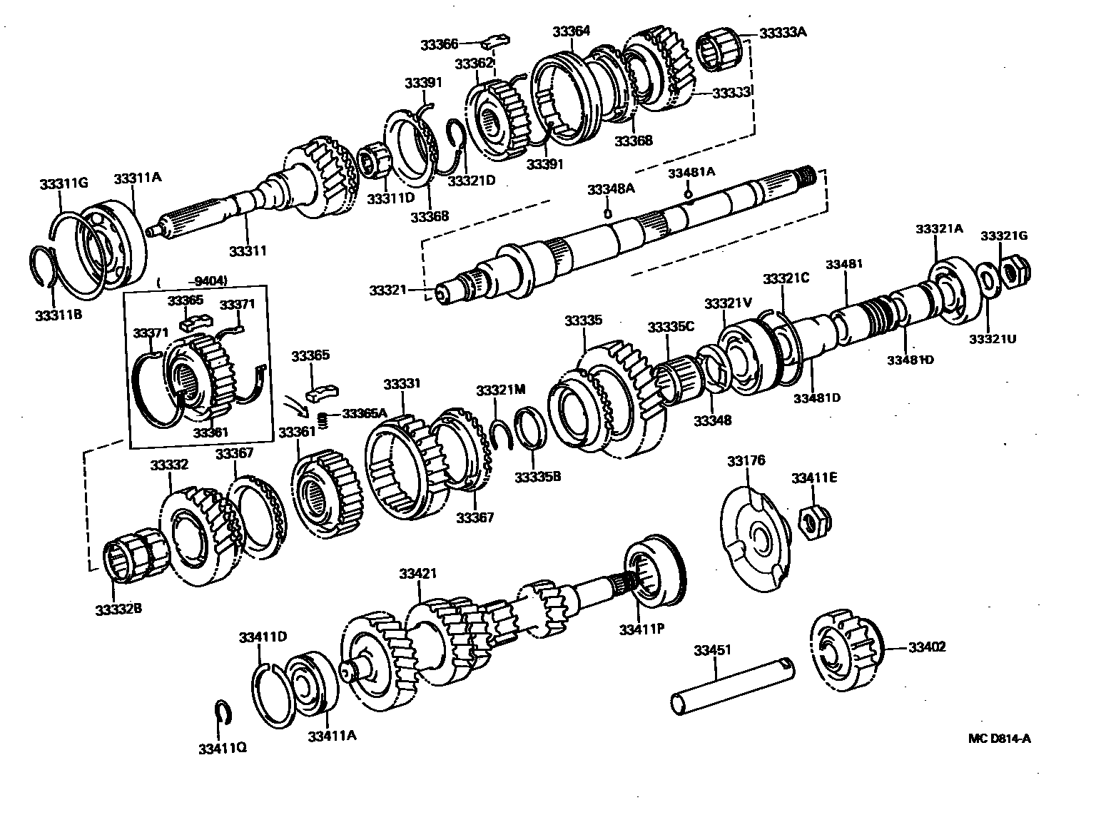 3305 — TRANSMISSION GEAR (MTM)