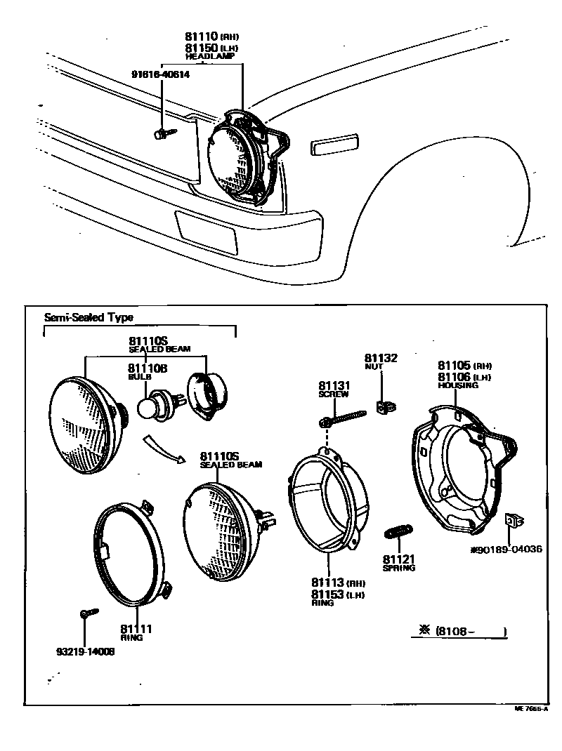 8101 — HEADLAMP