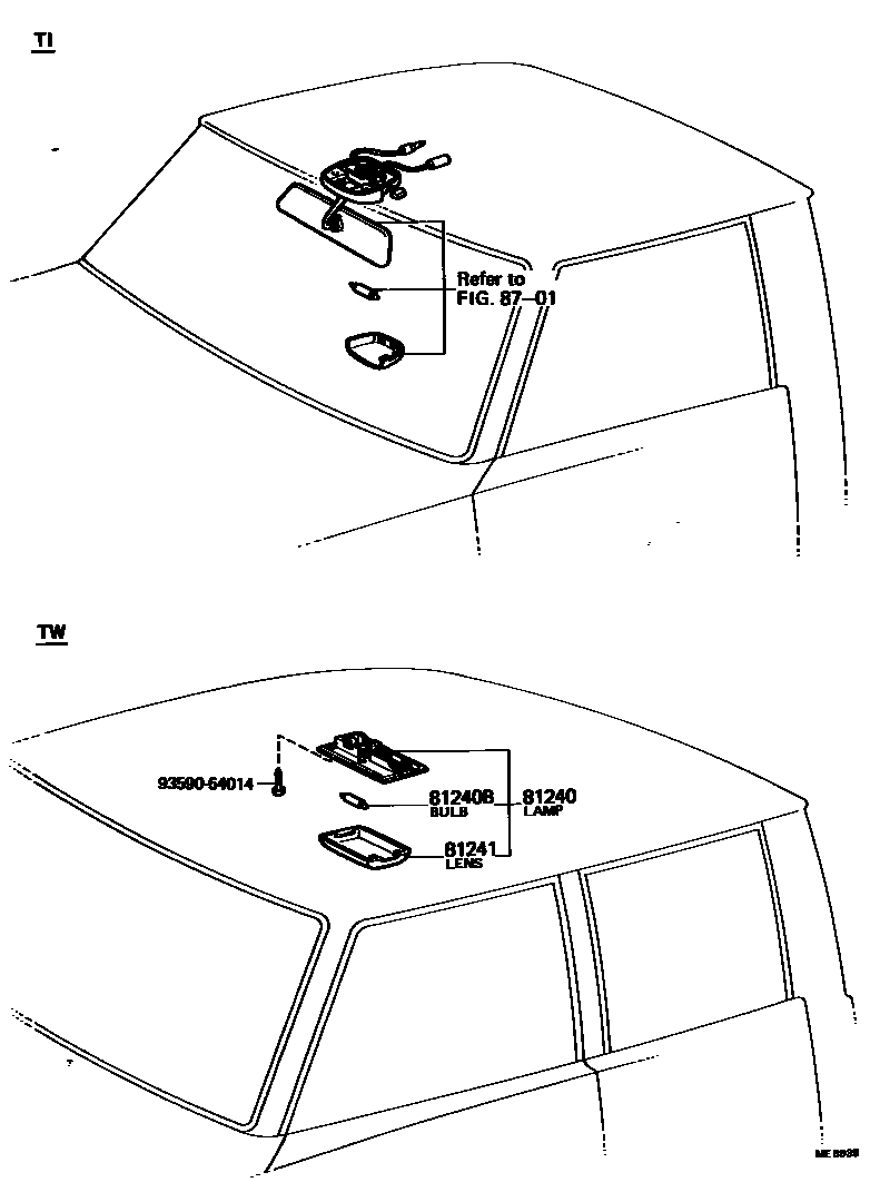 8121 — INTERIOR LAMP