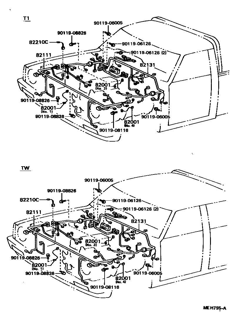 8202 — WIRING & CLAMP