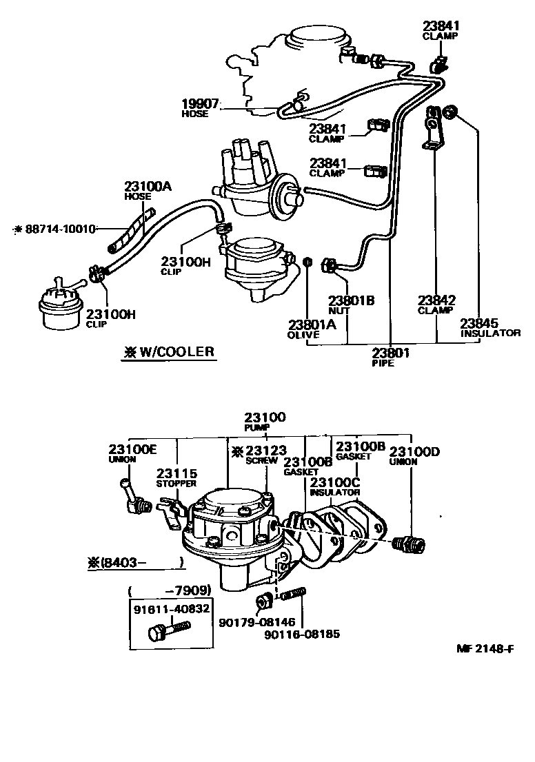 2301 — FUEL PUMP & PIPE