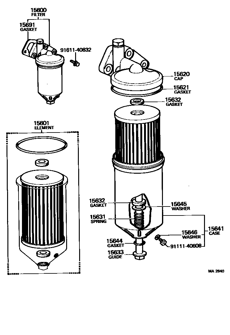 1502 — OIL FILTER