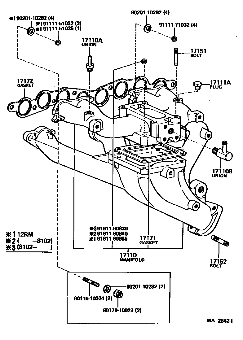 1701 — MANIFOLD
