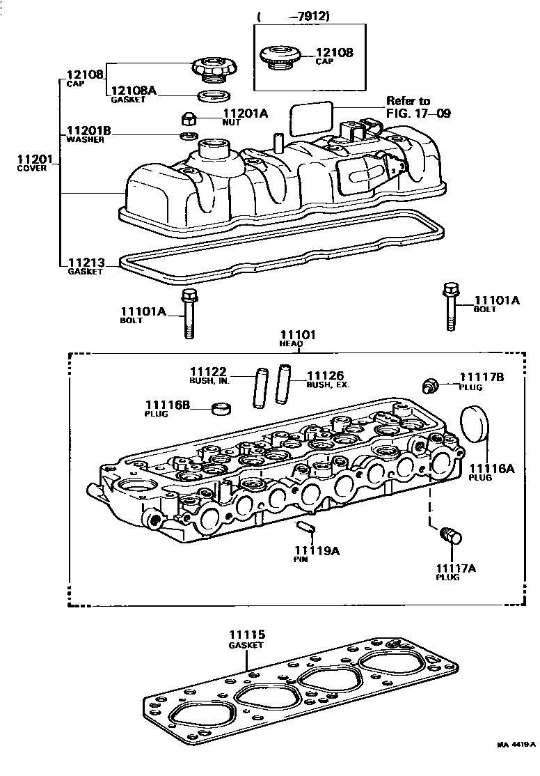 1104 — CYLINDER HEAD