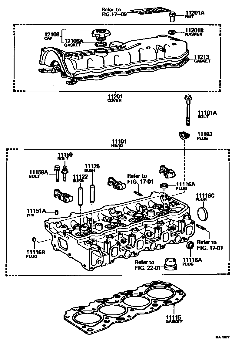 1104 — CYLINDER HEAD