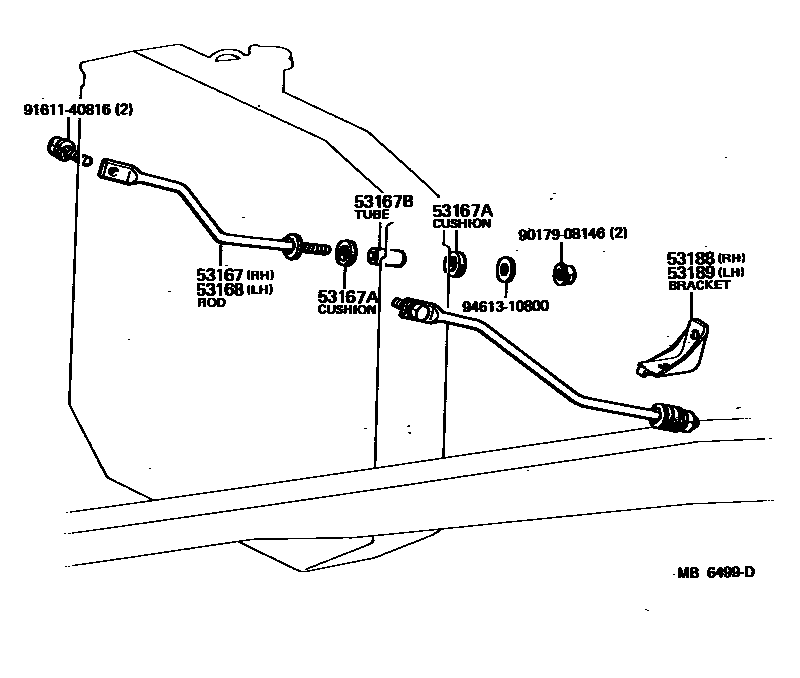 5352 — RADIATOR SUPPORT & WIND GUIDE
