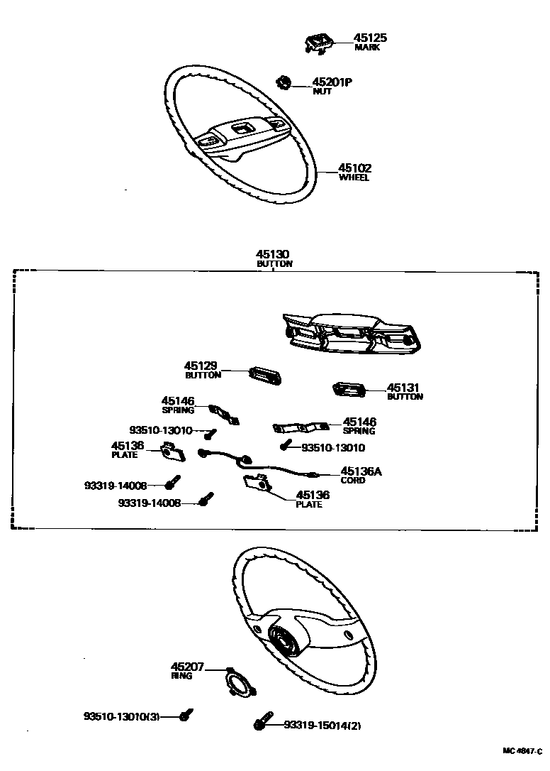 4504 — STEERING WHEEL