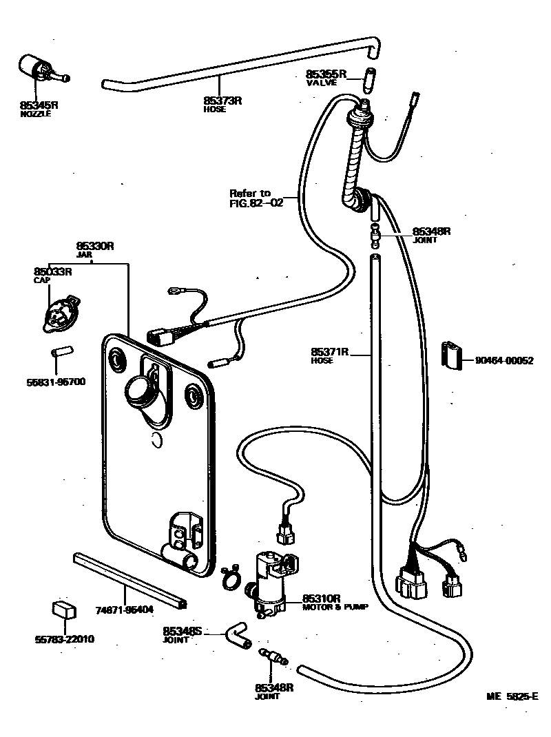 8504 — REAR WASHER